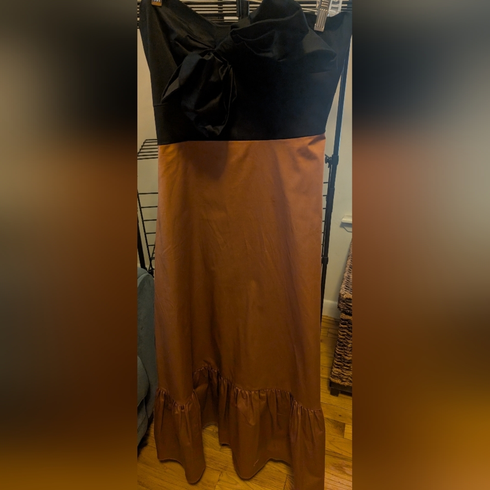 Anthropologie Hutch Bow Strapless Dress Window Visual Display 8 Great Condition - Picture 2 of 6